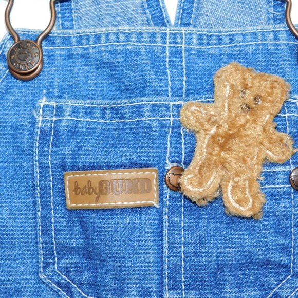 Baby Gund 12 months Denim Teddy bear overalls - Picture 5 of 9